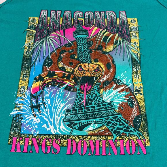 Vintage Kings Dominion Anaconda Tank Top - Size Large - Picture 3 of 9